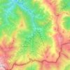 Limone Piemonte topographic map, elevation, relief