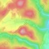 Gersbach topographic map, relief map, elevations map