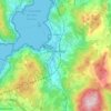 Redondela topographic map, relief map, elevations map