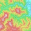 Osor topographic map, relief map, elevations map