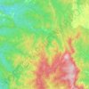 Mura topographic map, relief map, elevations map