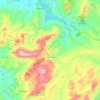 Grazalema topographic map, relief map, elevations map