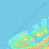 Møre og Romsdal topographic map, relief map, elevations map