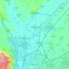 La Rinconada topographic map, relief map, elevations map
