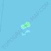 Cabog Islands topographic map, elevation, relief