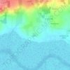 Ayon topographic map, elevation, relief